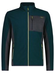 Cmp Kurtka polarowa w kolorze zielonym rozmiar: 52. Zielone kurtki męskie CMP, bez wzorów, z polaru, bez kaptura. Za 159.59 zł.