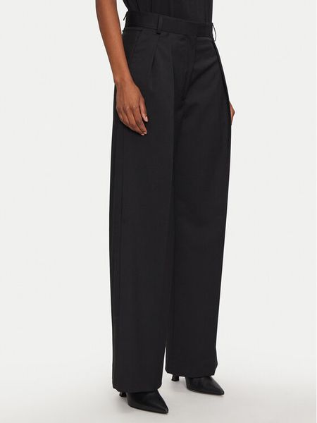 DAY BIRGER ÉT MIKKELSEN Spodnie materiałowe Enzo DAY65243385 Czarny Regular Fit. Czarne spodnie materiałowe damskie Day Birger et Mikkelsen, bez wzorów, z materiału. Za 719.00 zł.