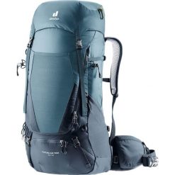 Plecak trekkingowy Deuter FUTURA AIR TREK 50+10. Niebieskie plecaki damskie Deuter, w ażurowe wzory, z materiału. Za 994.49 zł.