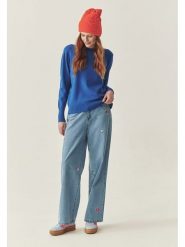 TATUUM Sweter w kolorze niebieskim rozmiar: S. Niebieskie swetry klasyczne damskie Tatuum, s, bez kołnierzyka. Za 100.75 zł.