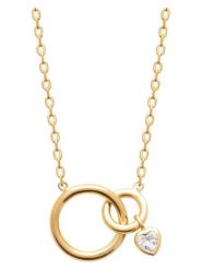 L'Atélier Précieux Pozłacany naszyjnik z elementem ozdobnym - dł. 45 cm rozmiar: onesize. Żółte naszyjniki damskie L'Atélier Précieux, pozłacane. Za 217.99 zł.