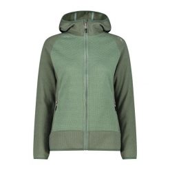 Damska kurtka z kapturem CMP. Zielone kurtki damskie CMP, bez wzorów, z kapturem. Za 300.00 zł.