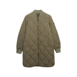 Damska długa kurtka Superdry Onion. Brązowe kurtki damskie Superdry., na zimę, l, bez wzorów, z materiału, bez kaptura. Za 490.00 zł.