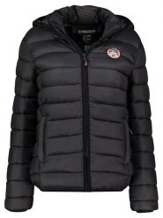Geographical Norway Kurtka pikowana "Atikabadge" w kolorze czarnym rozmiar: XL. Czarne kurtki damskie Geographical Norway, xl, bez wzorów, bez kaptura. Za 153.71 zł.