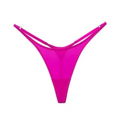 Stringi biodrówki z delikatnych materiałów niewidoczne pod ubraniem Viole. Czerwone stringi damskie Intica, m, bez wzorów, z materiału. Za 69.00 zł.