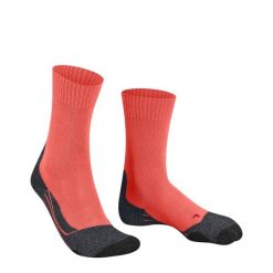 Skarpetki damskie Falke TK2 Explore. Brązowe skarpetki damskie Falke, bez wzorów, z elastanu. Za 161.50 zł.