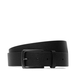 Pasek Męski Calvin Klein. Czarne paski męskie CALVIN KLEIN, bez wzorów. Za 249.99 zł.