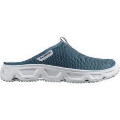 Buty do chodzenia męskie Salomon Reelax Slide 6.0. Niebieskie buty trekkingowe męskie Salomon, z materiału, bez zapięcia, trekkingowe. Za 372.00 zł.