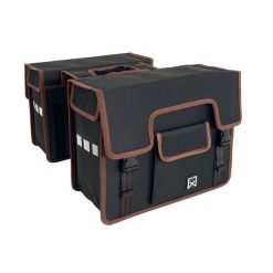 Podwójna torba na bagażnik Willex Shopper. Czarne shopper bag damskie willex, bez wzorów, bez dodatków. Za 412.00 zł.