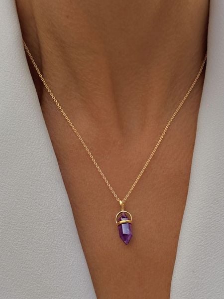 Les Petites Précieuses Pozłacany naszyjnik z zawieszką - dł. 16 cm rozmiar: onesize. Różowe naszyjniki damskie Les Petites Précieuses, pozłacane. Za 191.42 zł.