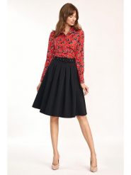 Nife Spódnica w kolorze czarnym rozmiar: 36. Czarne spódniczki damskie Nife, bez wzorów, z tkaniny, midi. Za 130.50 zł.