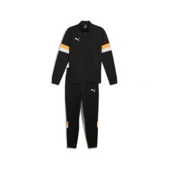 Męski dres piłkarski individualRISE PUMA Black Heat Fire Orange. Brązowe szorty męskie Puma, bez wzorów, z dresówki, sportowe. Za 290.00 zł.