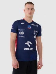 4F Koszulka meczowa replika wyjazdowa z sezonu 2024/25 męska 4F x Zaksa Kędzierzyn Koźle - multikolor 3XL. T-shirty sportowe męskie 4f, m, z dzianiny, bez ramiączek, na fitness i siłownię. Za 219.99 zł.