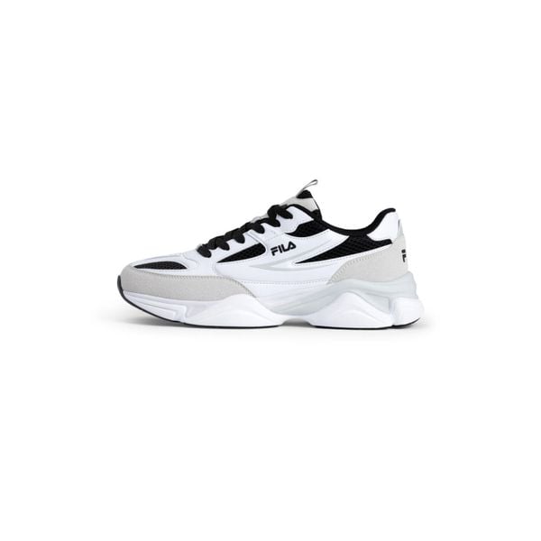Buty sneakersy męskie sportowe męskie Fila RECADE. Białe buty sportowe na co dzień męskie Fila, z materiału, bez zapięcia, trekkingowe. Za 319.85 zł.