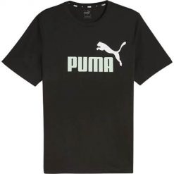 Koszulka sportowa męska Puma Ess+ 2. Białe t-shirty sportowe męskie Puma, m, bez ramiączek, na fitness i siłownię. Za 89.00 zł.