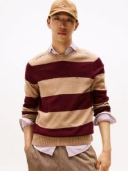 Tommy Hilfiger wełniany sweter Mężczyźni Wełna wielokolorowy, XXL. Swetry męskie Tommy Hilfiger, m, bez wzorów, z dzianiny, bez kołnierzyka. Za 649.95 zł.