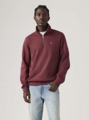 Levi's Bluza w kolorze czerwonym rozmiar: M. Czerwone bluzy bez kaptura męskie Levi's, m, z bawełny. Za 147.65 zł.