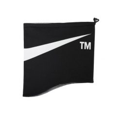 Komin sportowy do biegania NIKE NECKWARMER 2.0 REVERSIBLE TRADEMARK. Czarne szaliki i kominy damskie Nike, bez wzorów. Za 99.99 zł.