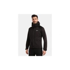 Męska kurtka softshell Kilpi BELTRA-M. Czarne kurtki softshell damskie Kilpi, m, bez wzorów, z softshellu, bez kaptura. Za 680.25 zł.