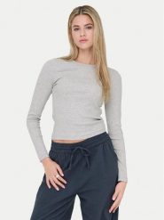 ONLY Bluzka Val 15371305 Szary Regular Fit. Szare topy sportowe damskie Only, m, bez wzorów, z bawełny, bez ramiączek. Za 79.99 zł.