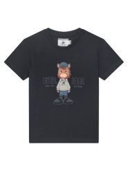 Beverly Hills Polo Club T-Shirt P-SS26B-TS0135 Granatowy Regular Fit. Niebieskie t-shirty chłopięce Beverly Hills Polo Club, bez wzorów, z bawełny, bez ramiączek. Za 129.99 zł.
