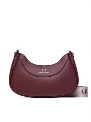 Armani Exchange Torebka 942883 CC783 UA343 Bordowy. Czerwone listonoszki damskie Armani Exchange, bez wzorów, ze skóry, bez dodatków. Za 569.99 zł.