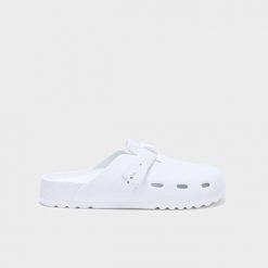 Klapki basenowe unisex do pływania Bahia Clog białe. Białe klapki i japonki męskie Scholl, z materiału. Za 134.99 zł.