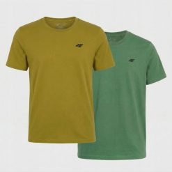KOSZULKA MĘSKA LIMITOWANA 4F T-SHIRT KOMPLET ZESTAW 2 SZTUKI XXL M3948 SS26. T-shirty sportowe męskie 4f, m, z bawełny, bez ramiączek, na fitness i siłownię. Za 75.80 zł.