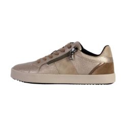 Buty GEOX D BLOMIEE Brąz. Brązowe obuwie treningowe damskie Geox, do biegania. Za 444.80 zł.