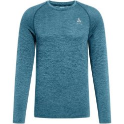 Koszulka z długim rękawem do biegania męska Odlo ESSENTIAL SEAMLESS. Niebieskie koszulki męskie z długim rękawem Odlo, m, z poliesteru. W wyprzedaży za 187.20 zł.