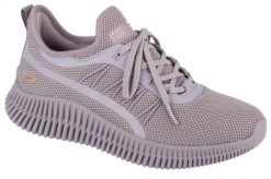 Buty do chodzenia damskie Skechers Bobs Geo-new Aesthetics. Fioletowe buty sportowe na co dzień damskie Skechers, bez wzorów, z materiału, trekkingowe. Za 229.99 zł.