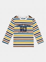 OVS Bluzka 1846539 Kolorowy Regular Fit. T-shirty chłopięce OVS, bez wzorów, z bawełny, bez ramiączek. Za 29.99 zł.