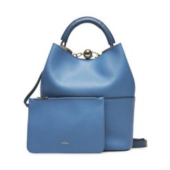 Torebka Furla. Niebieskie torebki klasyczne damskie Furla, bez wzorów, bez dodatków. Za 1,929.00 zł.