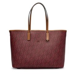 Torebka Tommy Hilfiger. Czerwone torebki klasyczne damskie Tommy Hilfiger, bez wzorów, bez dodatków. Za 849.99 zł.