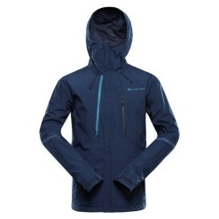 Kurtka turystyczna męska Alpine Pro Norem 2 wodoodporna. Zielone kurtki męskie Alpine Pro, m, bez wzorów, sportowe, bez kaptura. W wyprzedaży za 399.00 zł.