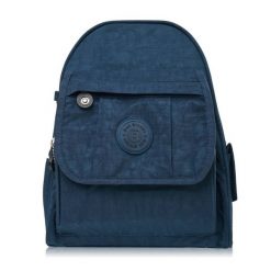 Plecak damski granatowy Bag Street SP-10-DB. Niebieskie plecaki damskie Bag Street, bez wzorów, z materiału, street. Za 89.99 zł.