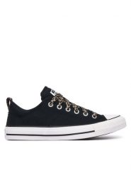 Converse Trampki Chuck Taylor All Star Madison Animal A18362C Czarny. Czarne trampki i tenisówki damskie Converse, bez wzorów, z materiału. Za 329.99 zł.
