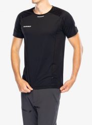 Koszulka szybkoschnąca męska Mammut Aenergy FL T-Shirt. Czarne t-shirty męskie Mammut, m, z materiału, bez ramiączek, do biegania. Za 324.85 zł.