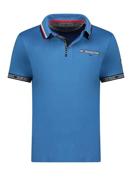 Canadian Peak Koszulka polo "Klarkeak" w kolorze niebieskim rozmiar: XL. Niebieskie koszulki polo męskie Canadian Peak, xl, bez wzorów, z bawełny, bez ramiączek. Za 100.52 zł.