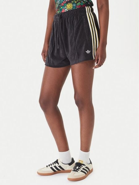 Adidas Szorty sportowe Terry Towel Firebird KD1398 Czarny Loose Fit. Czarne spodenki sportowe damskie Adidas, xs, z bawełny. Za 137.99 zł.