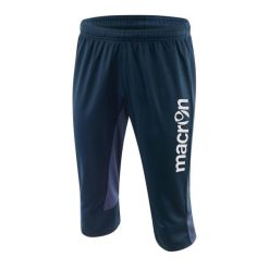 Spodnie treningowe 3/4 Macron finlay. Niebieskie spodnie materiałowe męskie Macron, bez wzorów. Za 216.00 zł.