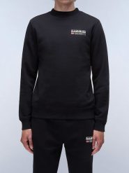 Napapijri Bluza w kolorze czarnym rozmiar: XL. Czarne bluzy bez kaptura męskie Napapijri, xl. Za 109.78 zł.