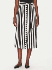 YAS Spódnica midi Savanna 26028279 Czarny Regular Fit. Czarne spódniczki damskie YAS, xl, bez wzorów, z wiskozy, midi. Za 159.99 zł.