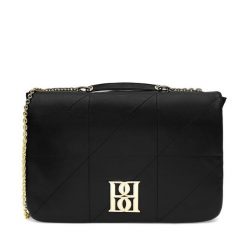 Torba Badura. Czarne torebki klasyczne damskie Badura, bez wzorów, bez dodatków. Za 139.99 zł.