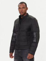 BOSS Kurtka przejściowa Owand 50543624 Czarny Regular Fit. Czarne kurtki męskie Boss, m, bez wzorów, z syntetyku, bez kaptura. Za 1,239.00 zł.