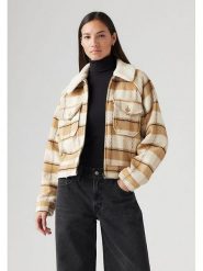 Levi's Kurtka koszulowa w kolorze karmelowym rozmiar: M. Brązowe kurtki damskie Levi's, m, z aplikacjami, z wełny, bez kaptura. Za 297.26 zł.