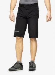 Spodenki rowerowe męskie Northwave Bomb Baggy. Czarne szorty męskie Northwave, bez wzorów, z materiału. Za 319.99 zł.