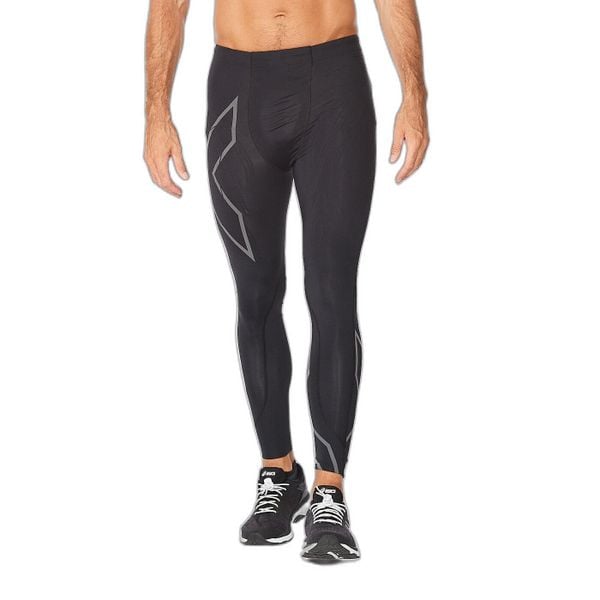 Legginsy kompresyjne 2XU Light Speed. Czarne spodnie sportowe męskie 2XU. Za 657.50 zł.