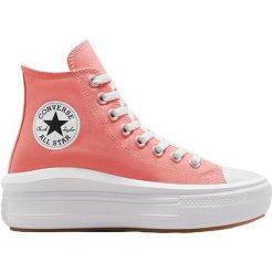 Trampki Converse Chuck Taylor All Star Move, Kobiety. Czerwone trampki i tenisówki damskie Converse, bez wzorów. Za 390.00 zł.