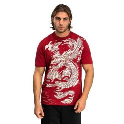 Koszulka męska Venum Dragon'S Flight Men'S T-Shirt. Czerwone t-shirty męskie VENUM, m, bez wzorów, bez kołnierzyka. Za 199.99 zł.